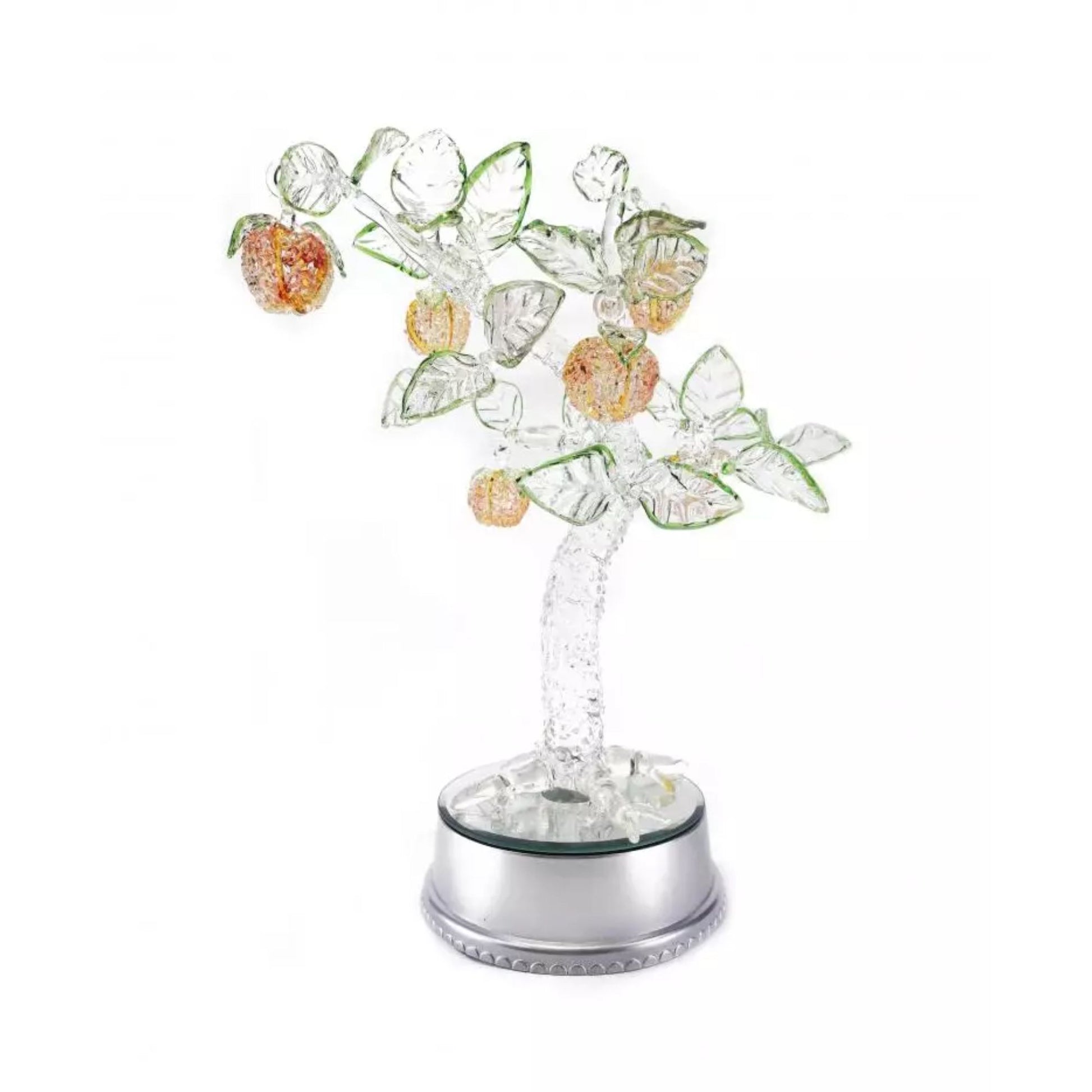 Apple Tree Glass Figurine