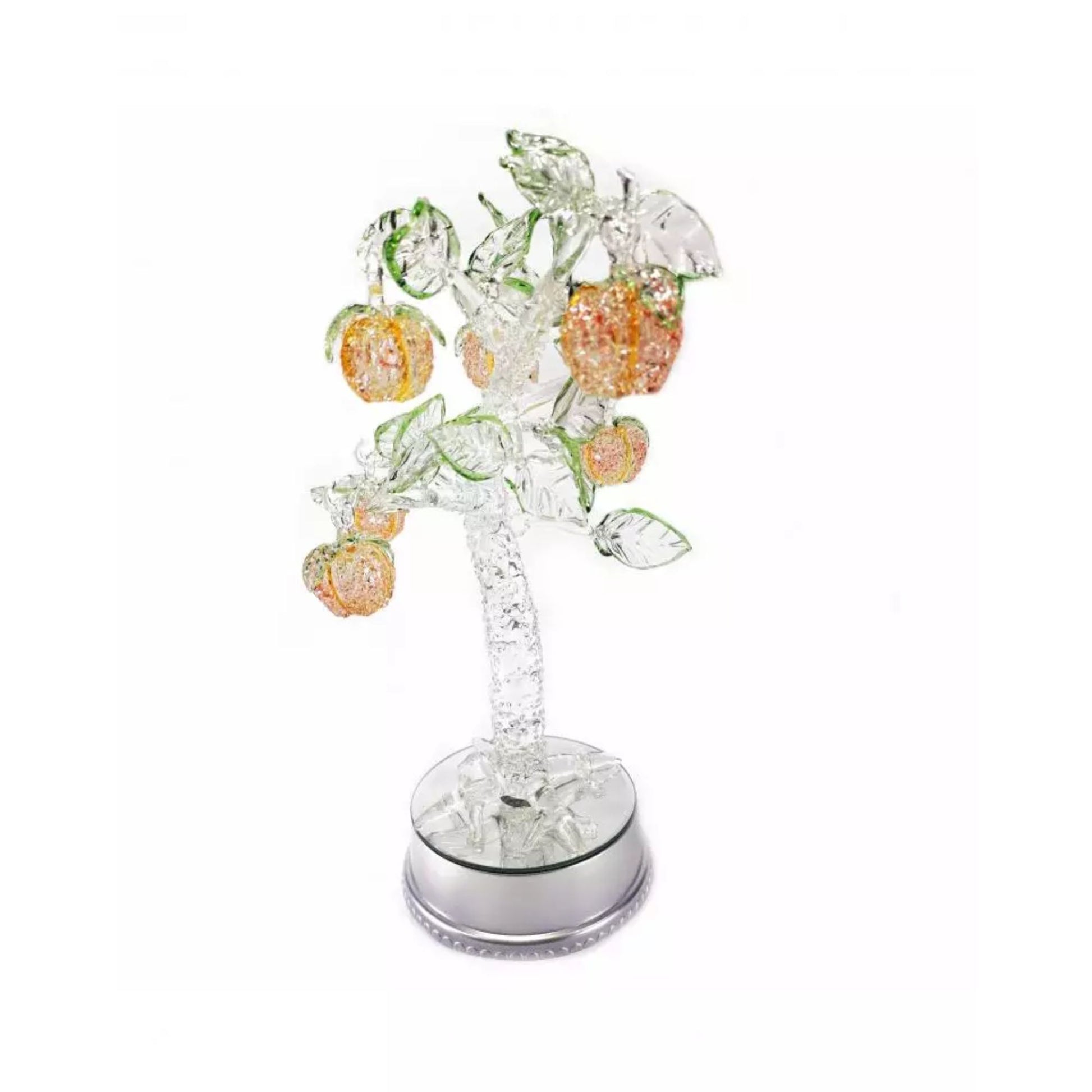 Apple Tree Glass Figurine