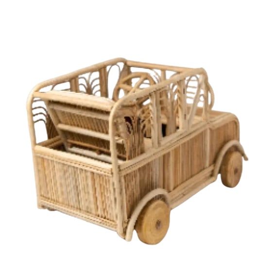 Big Rattan Jeep Storage 