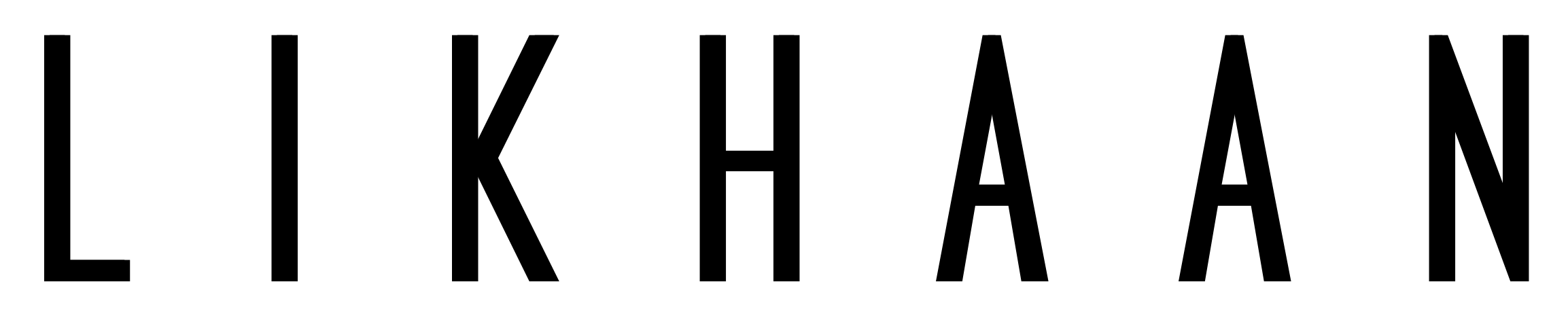Likhaan Logo Wordmark