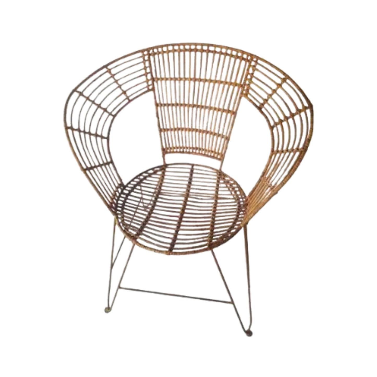 Ilokana Handicrafts Briana Rattan Decorative Nordic Chair