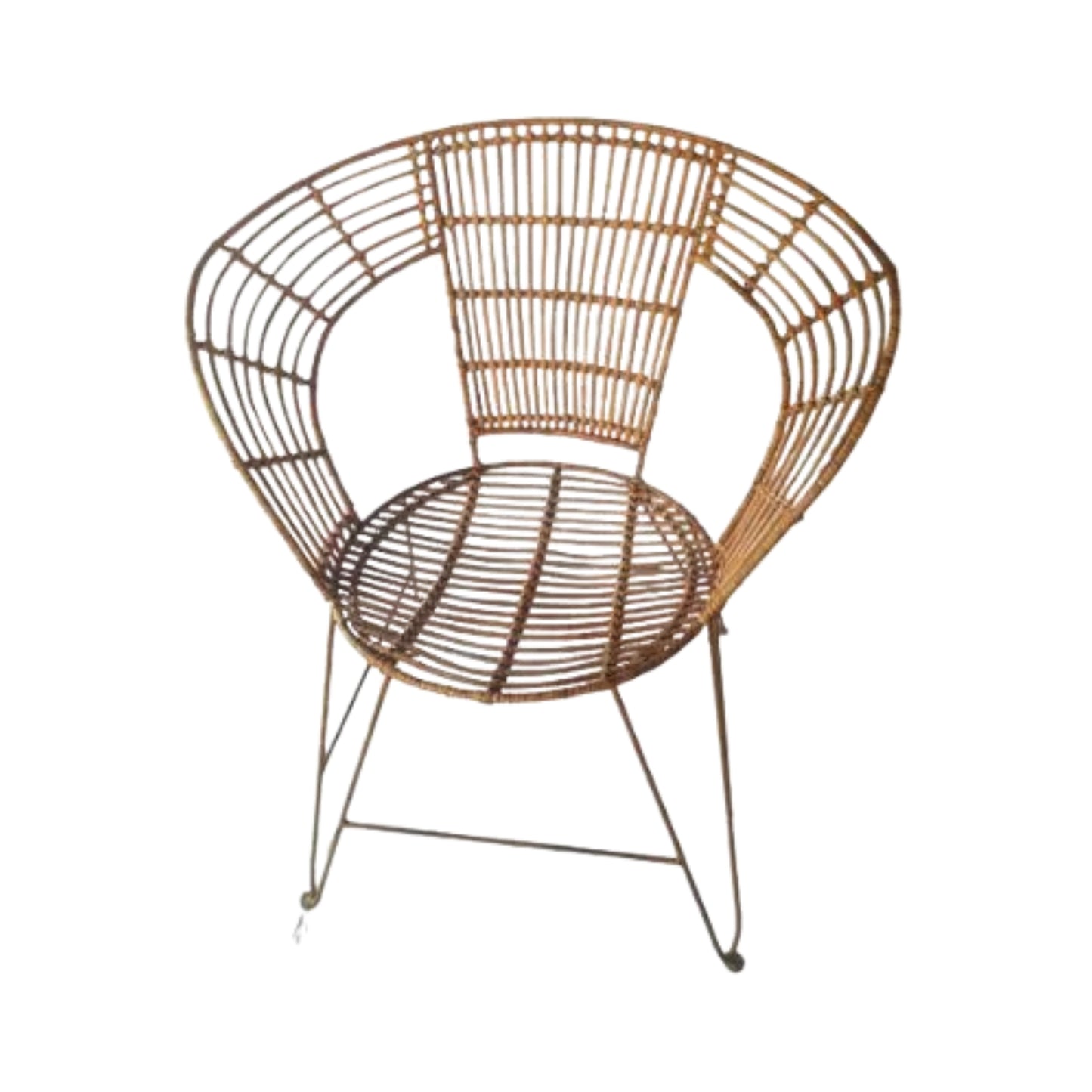 Ilokana Handicrafts Briana Rattan Decorative Nordic Chair