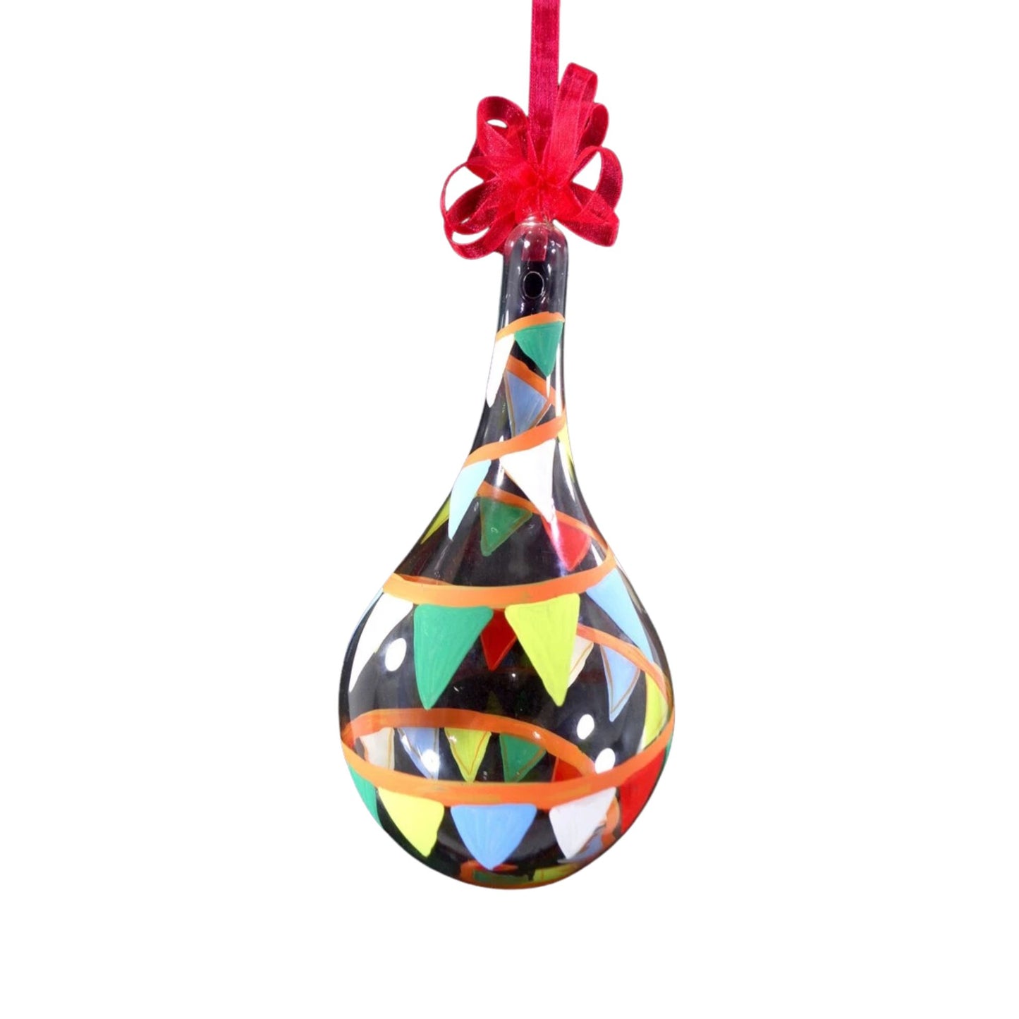 Colorful Glass Christmas Ornaments