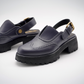 Yna Oxford Mules (Midnight Blue)