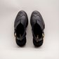 Yna Oxford Mules (Midnight Blue)