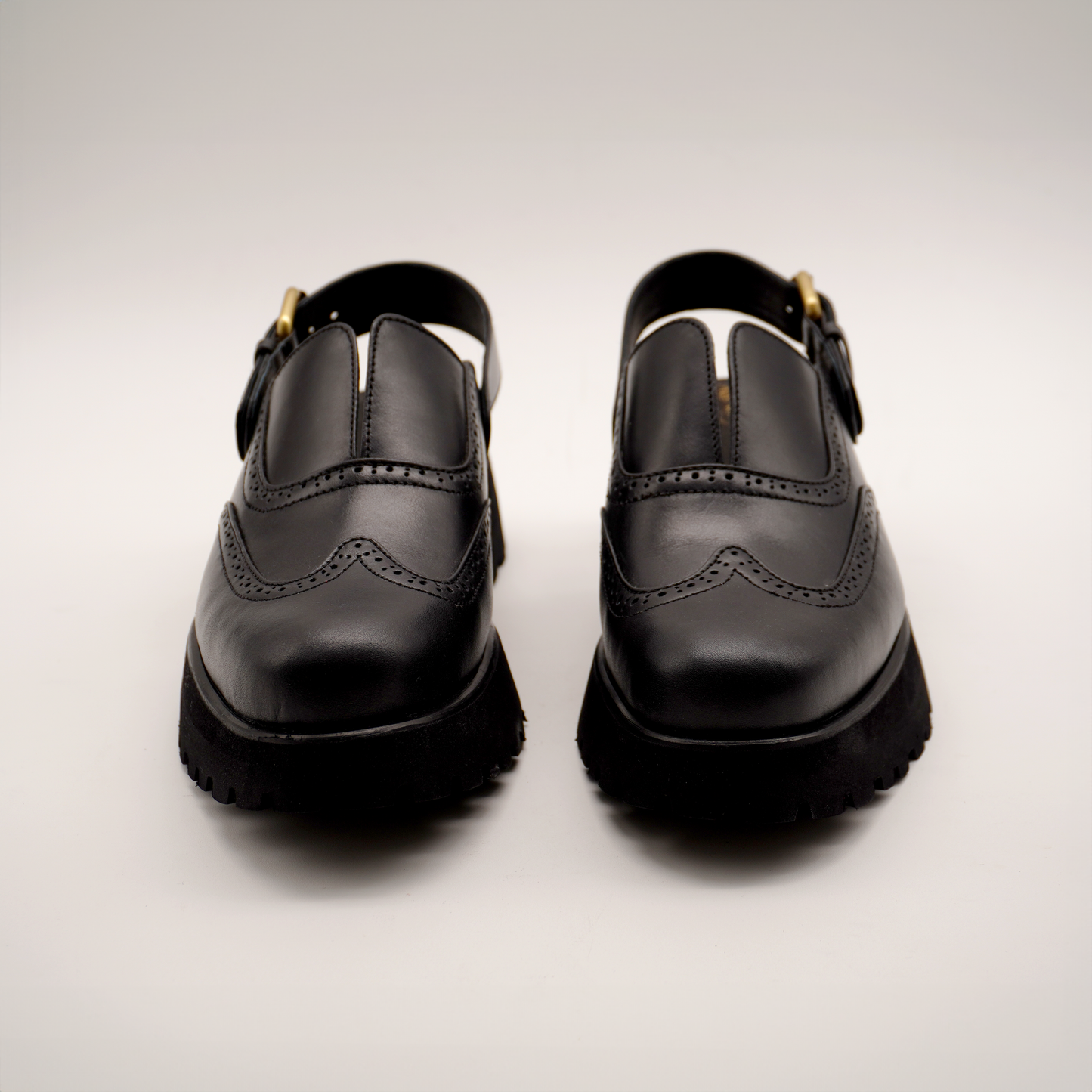 Yna Oxford Mules (Black)