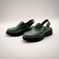 Yna Oxford Mules (Emerald Green)