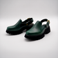 Pya Mules (Emerald Green)