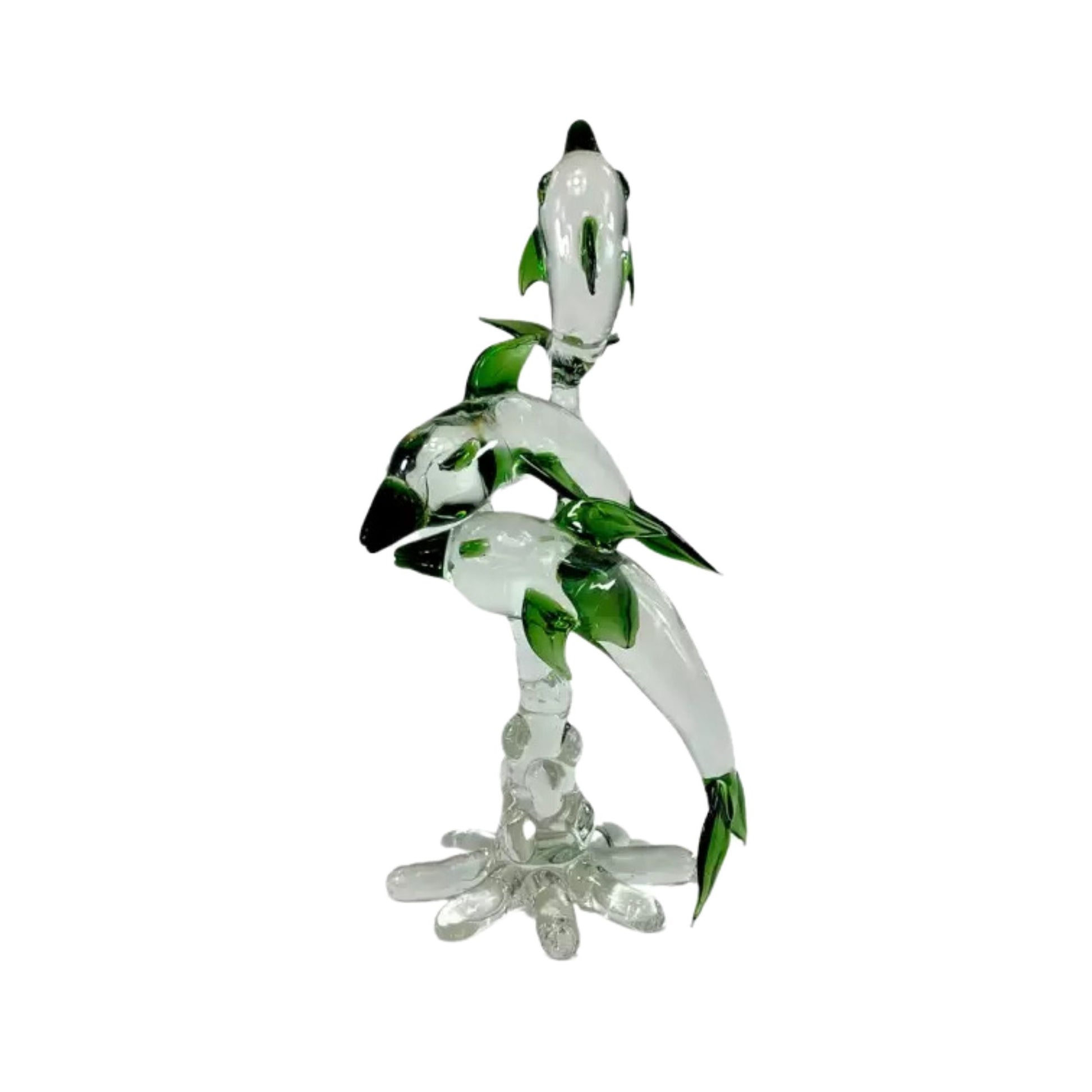 Dolphin Glass Figurine