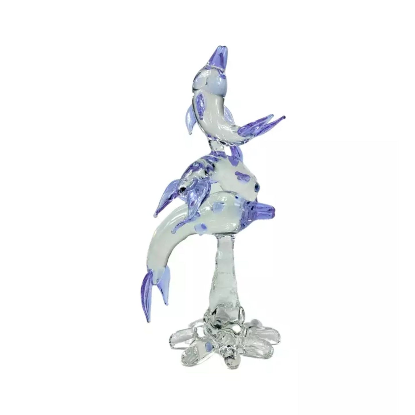 Dolphin Glass Figurine