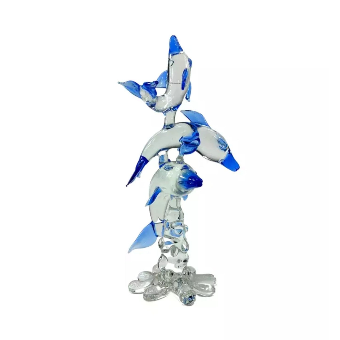 Dolphin Glass Figurine