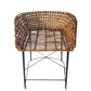 Ilokana Handicrafts Georgina Rattan Bar Chair