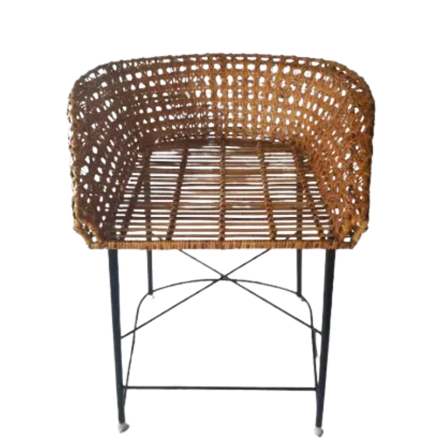 Ilokana Handicrafts Georgina Rattan Bar Chair