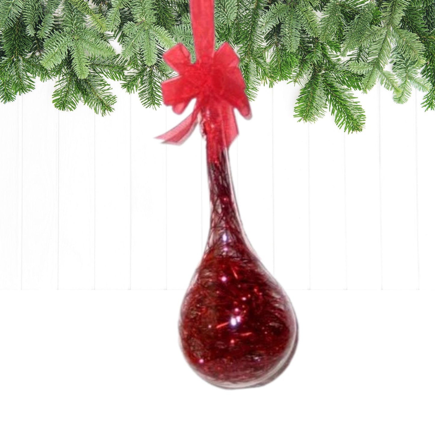 Glass Christmas Drops Ornaments 