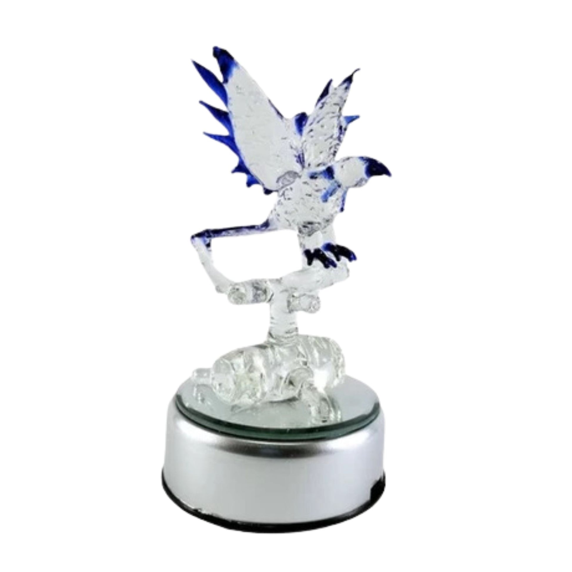 Glass Eagle Figurine