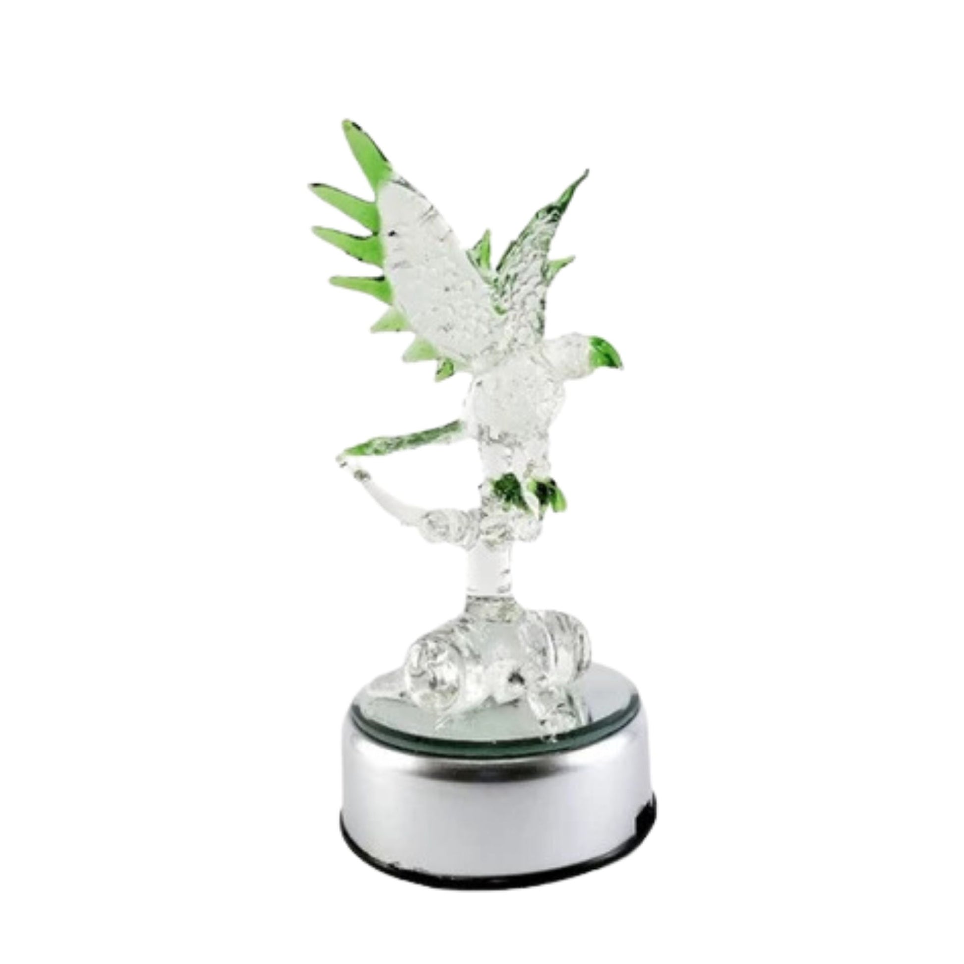 Glass Eagle Figurine