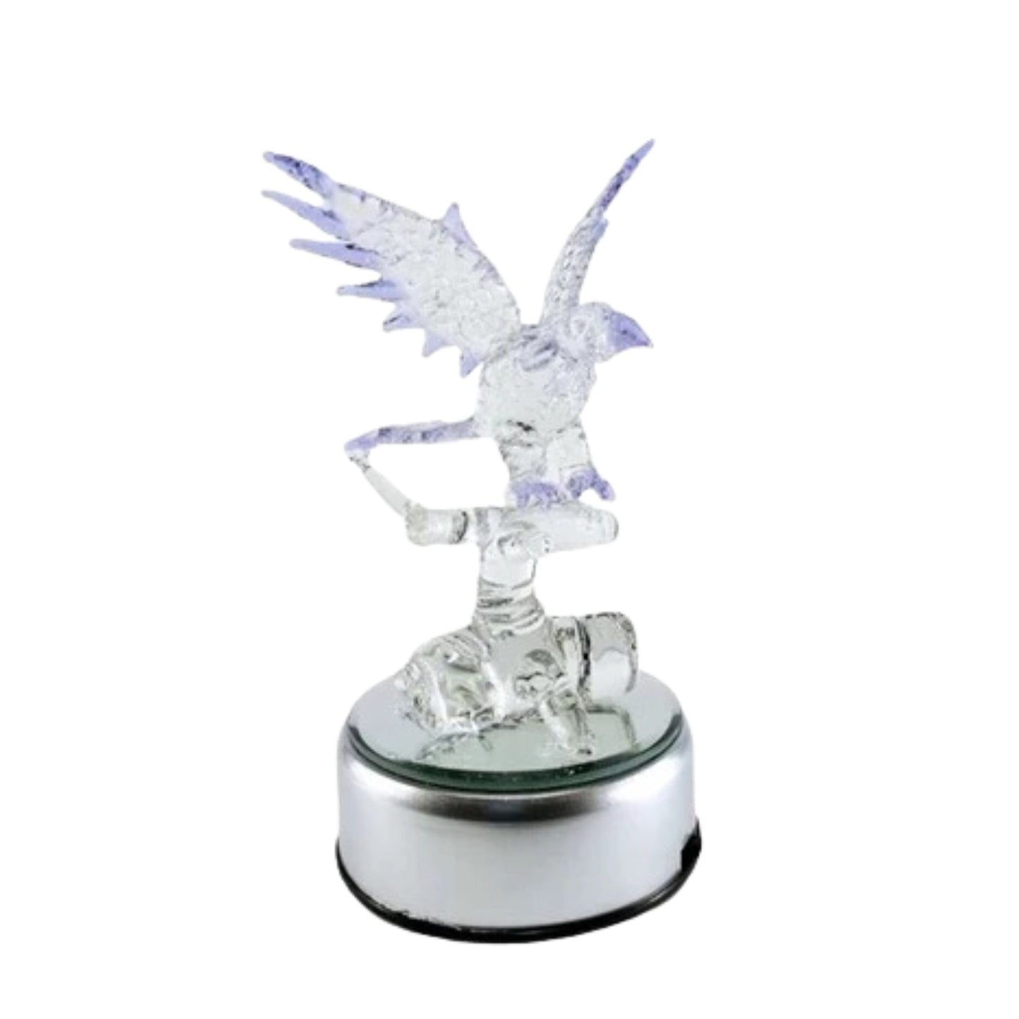 Glass Eagle Figurine