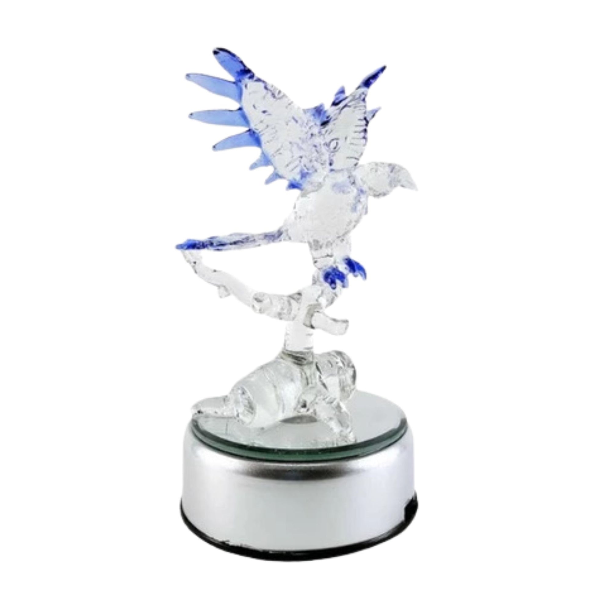 Glass Eagle Figurine