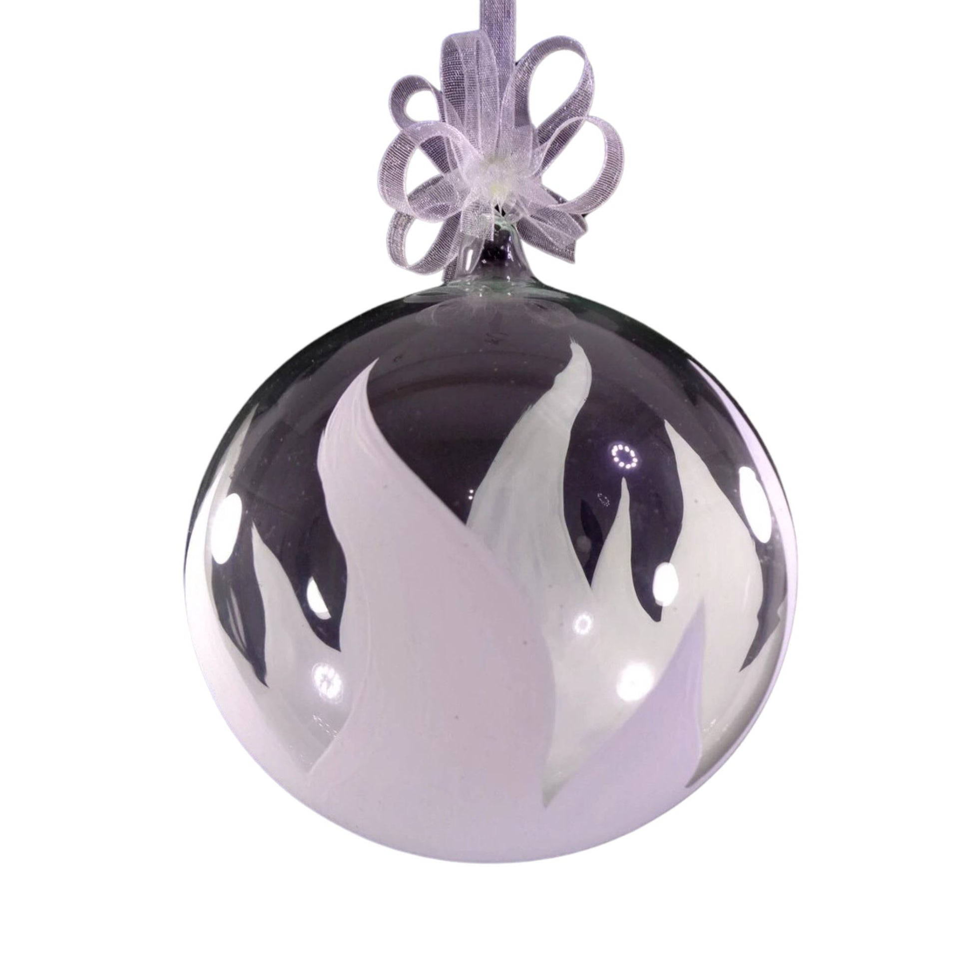 Handpainted Christmas Glass Ornaments