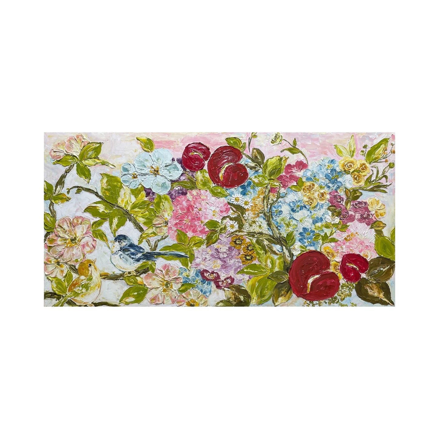 Hydrangea Oasis for Feathered Souls