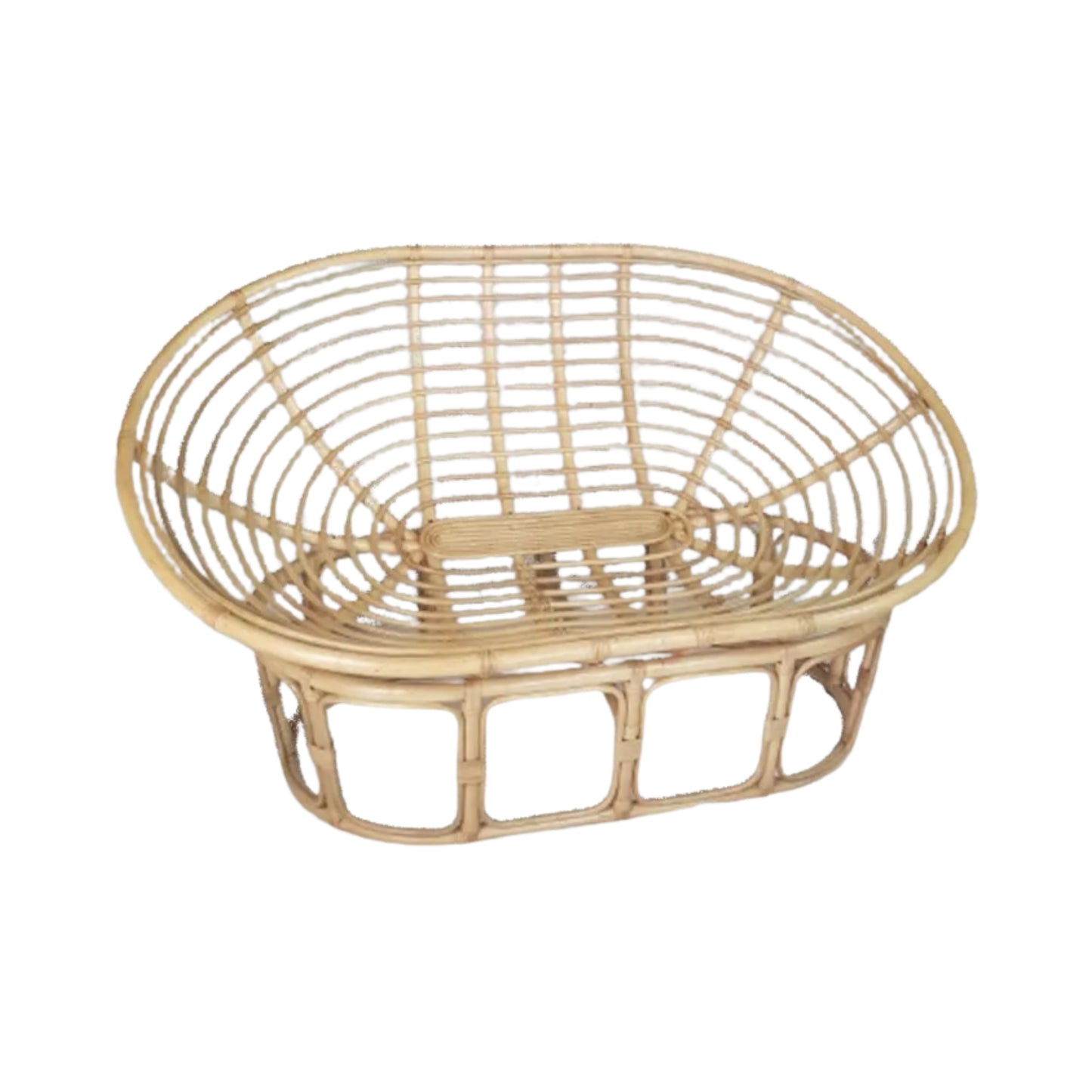 Ilokana Handicrafts Mamasan Rattan Indoor Chair with Cushion