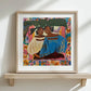 "Mari at Tes" Framed Painting Print (Limited Print)