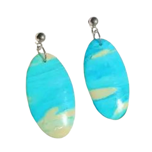Mermaiden Clay Earrings
