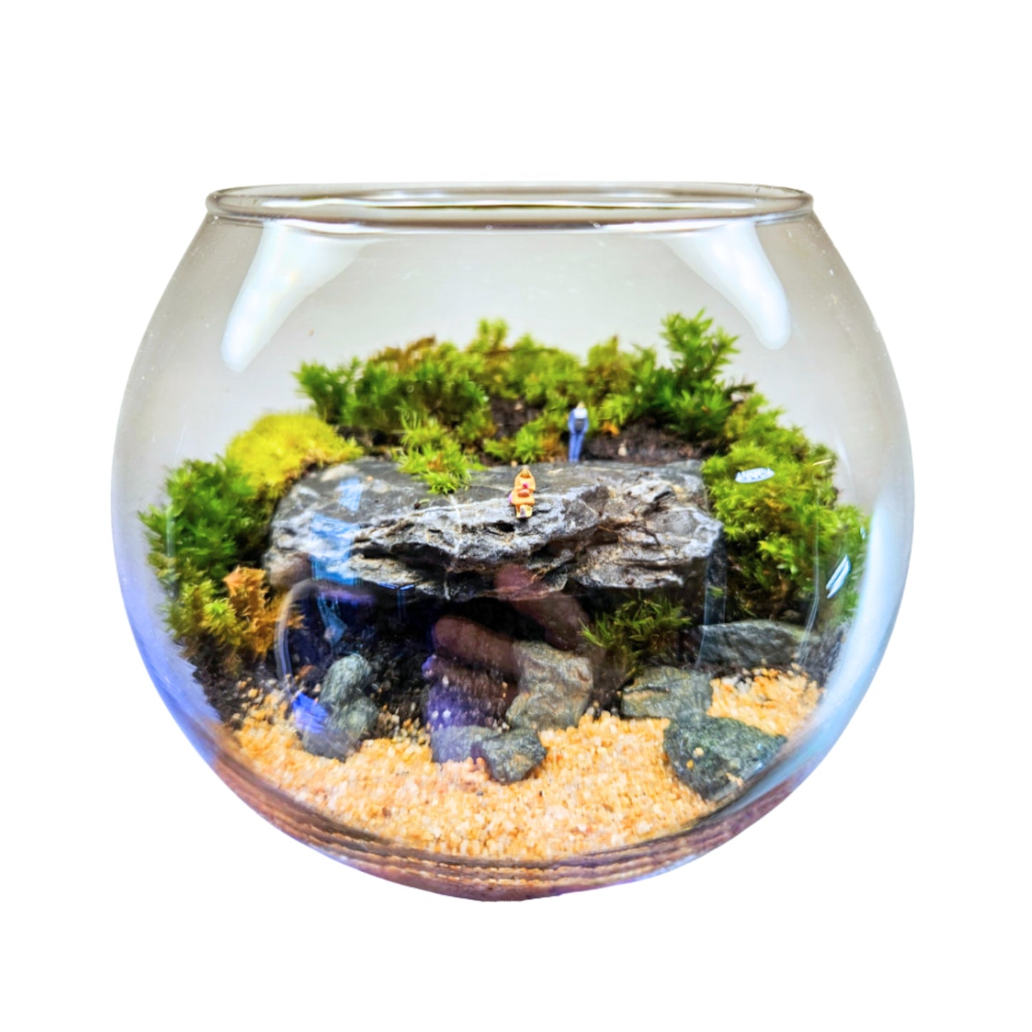 Glass Bowl Miniature Landscape