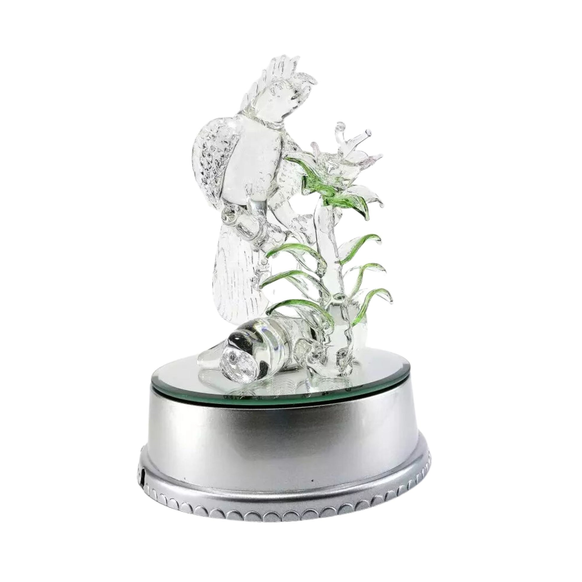 Parrot Bird Glass Figurines