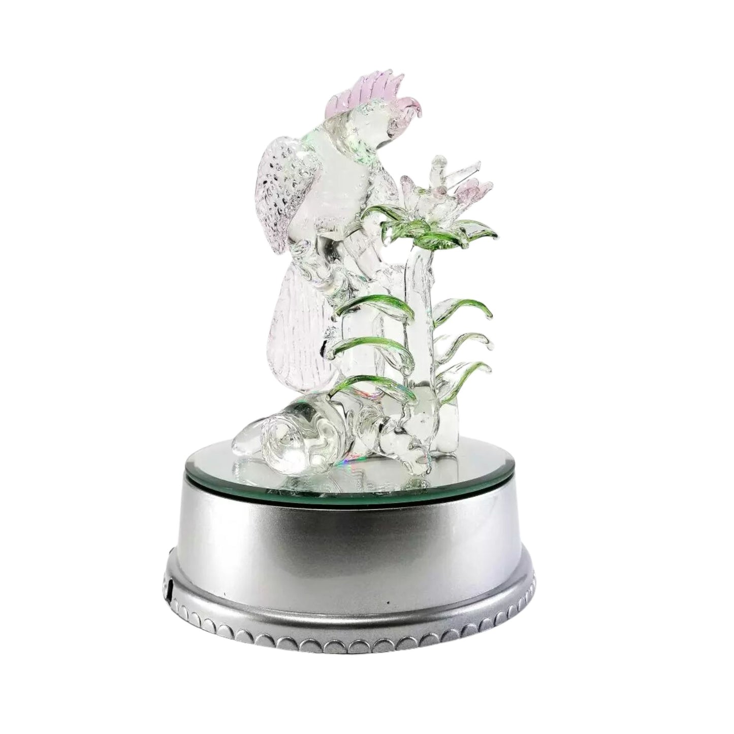 Parrot Bird Glass Figurines