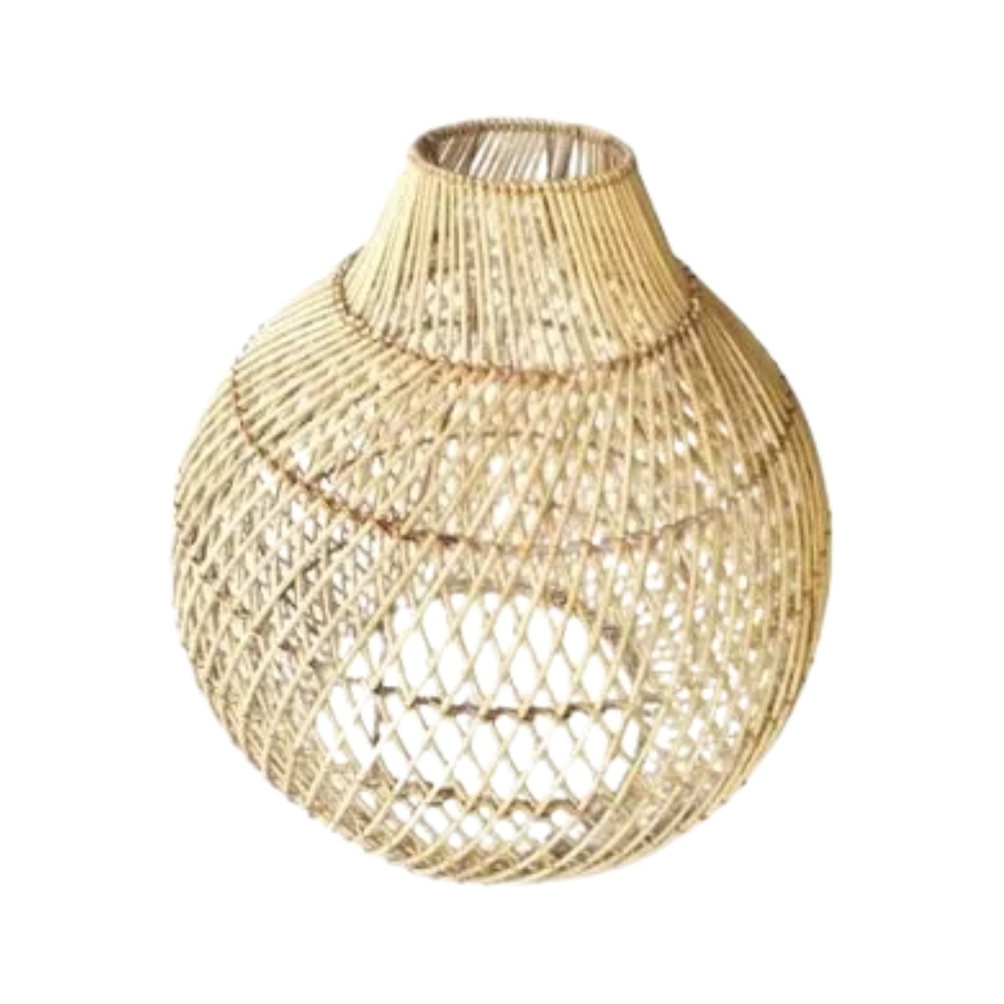 Ilokana Handicrafts Rattan Ceiling Pendant Light