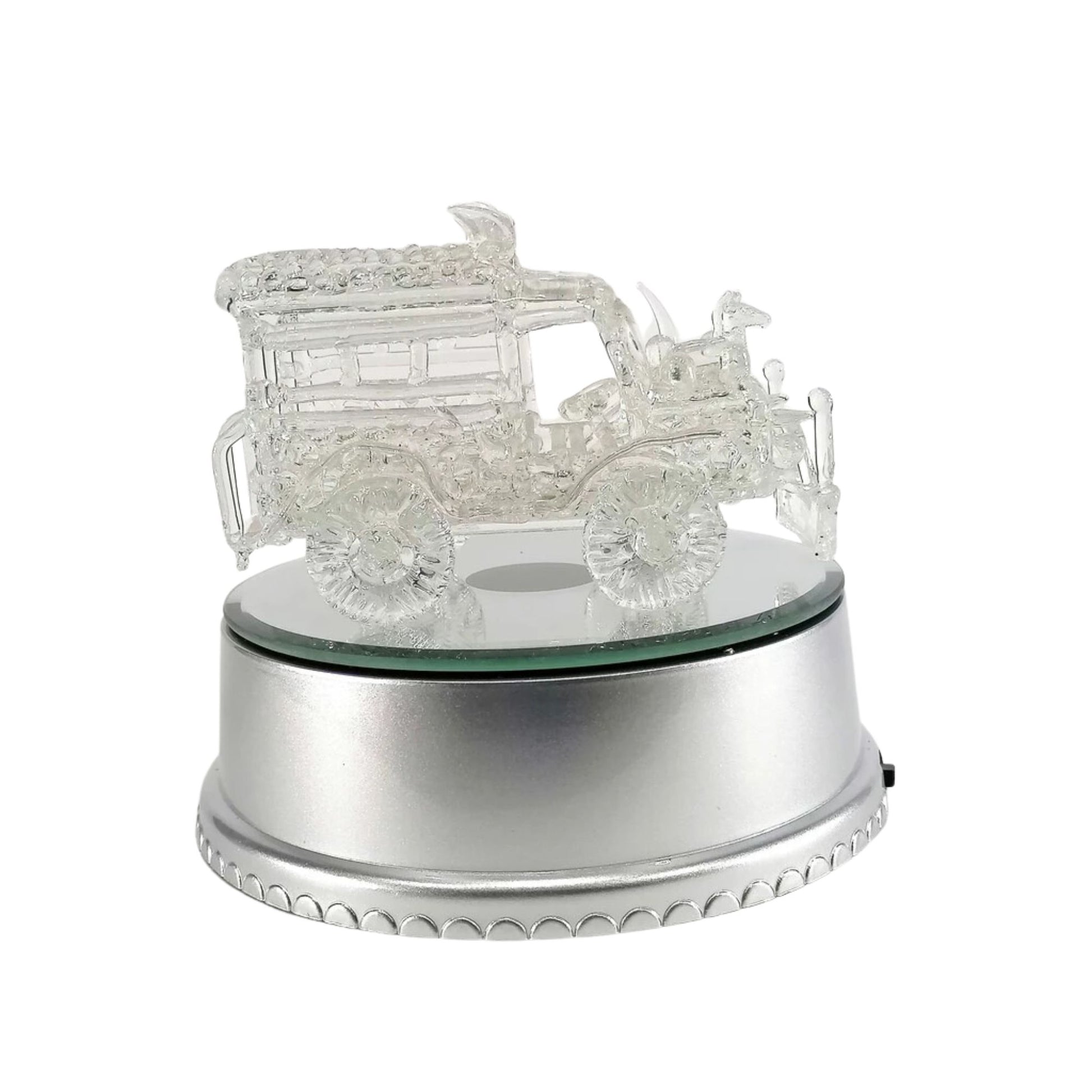 Philippine Jeep Glass Figurine 