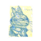 Philippine rabbit-Monotype (matted and mounted on board)