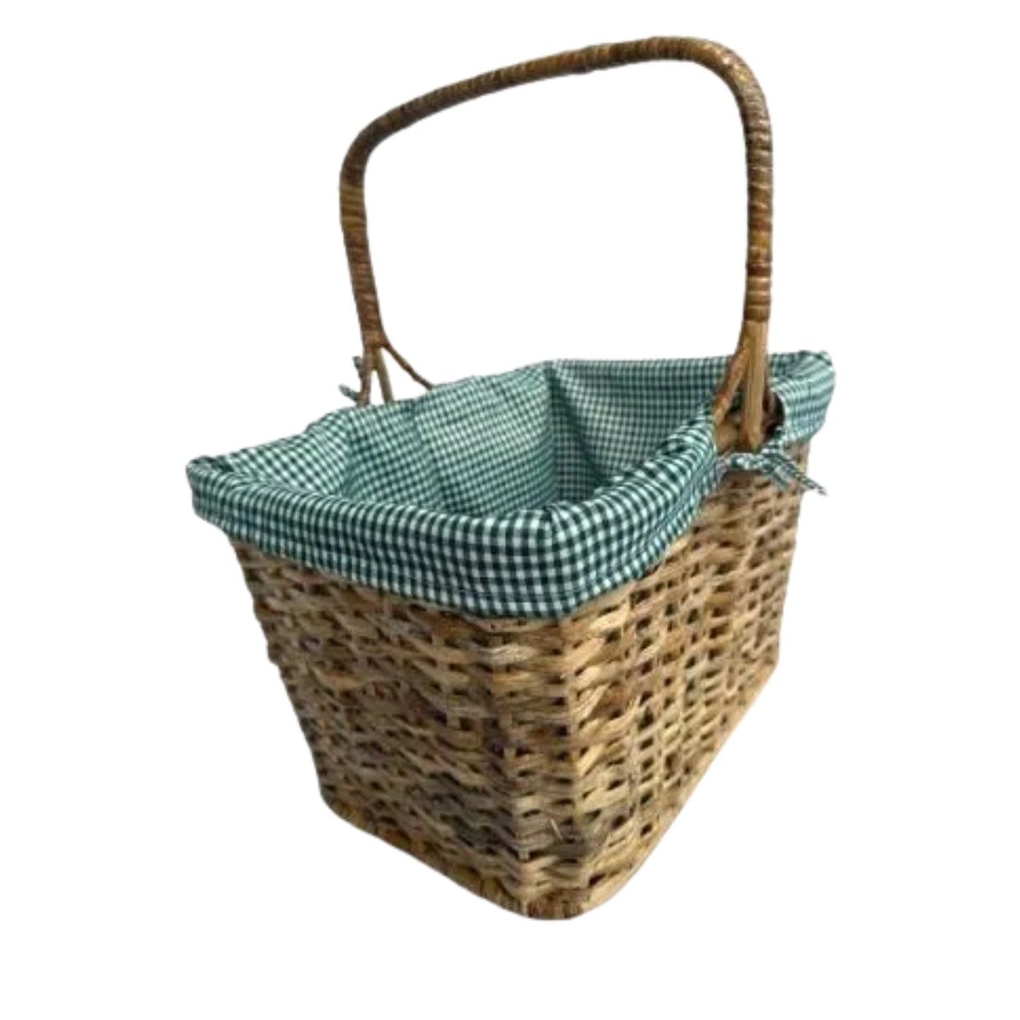 Ilokana Handicrafts Outdoor Woven Picnic Basket No lid