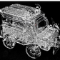 Mini Philippine Jeep Glass (Clear)