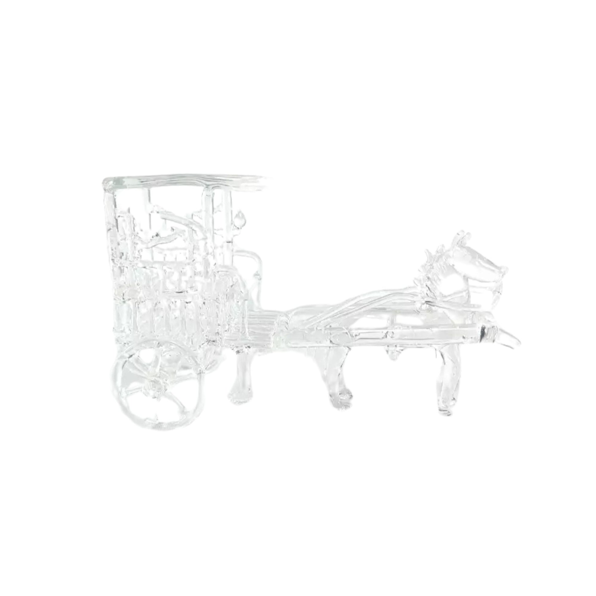 Kalesa Karitela Horse Driven Carriage Figurine