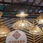 Ilokana Handicrafts Quirino Bamboo Rattan Ceiling Pendant Light
