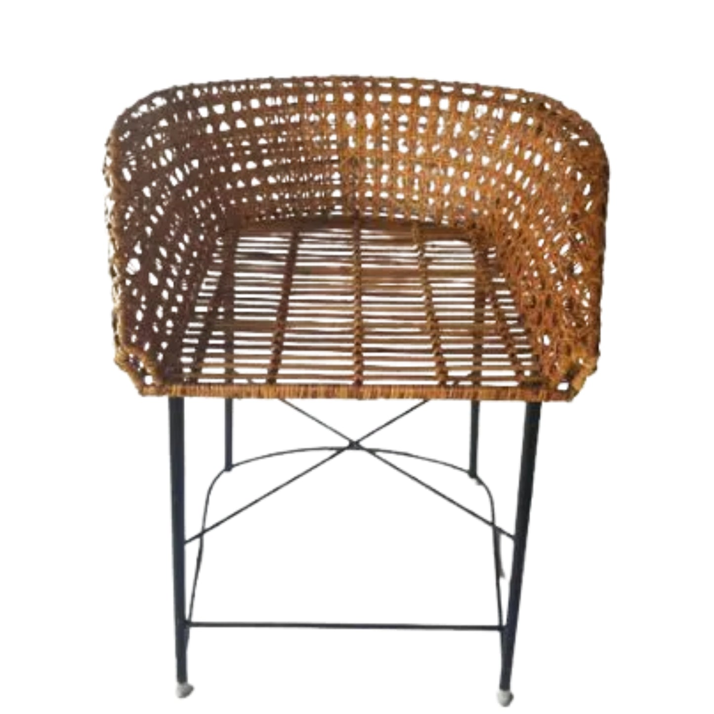 Ilokana Handicrafts Rattan Decorative Chair Dining & Office Chair