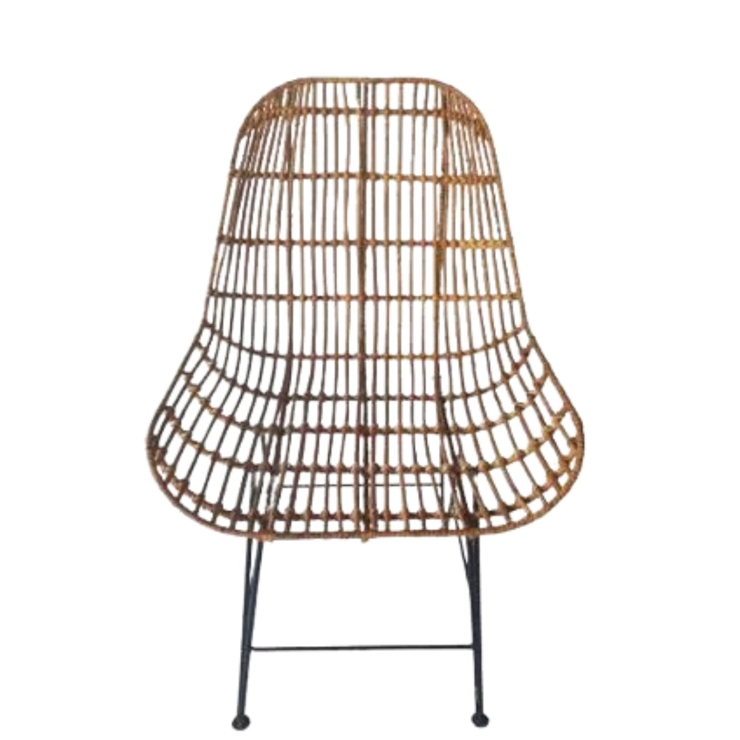 Ilokana Handicrafts Rattan Decorative Chair Dining & Office Chair