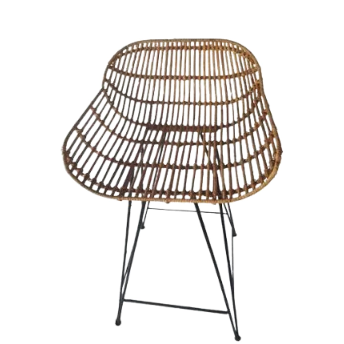Ilokana Handicrafts Rattan Decorative Chair Dining & Office Chair