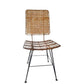Ilokana Handicrafts Rattan Decorative Chair Dining & Office Chair