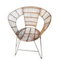 Ilokana Handicrafts Rattan Decorative Chair Dining & Office Chair
