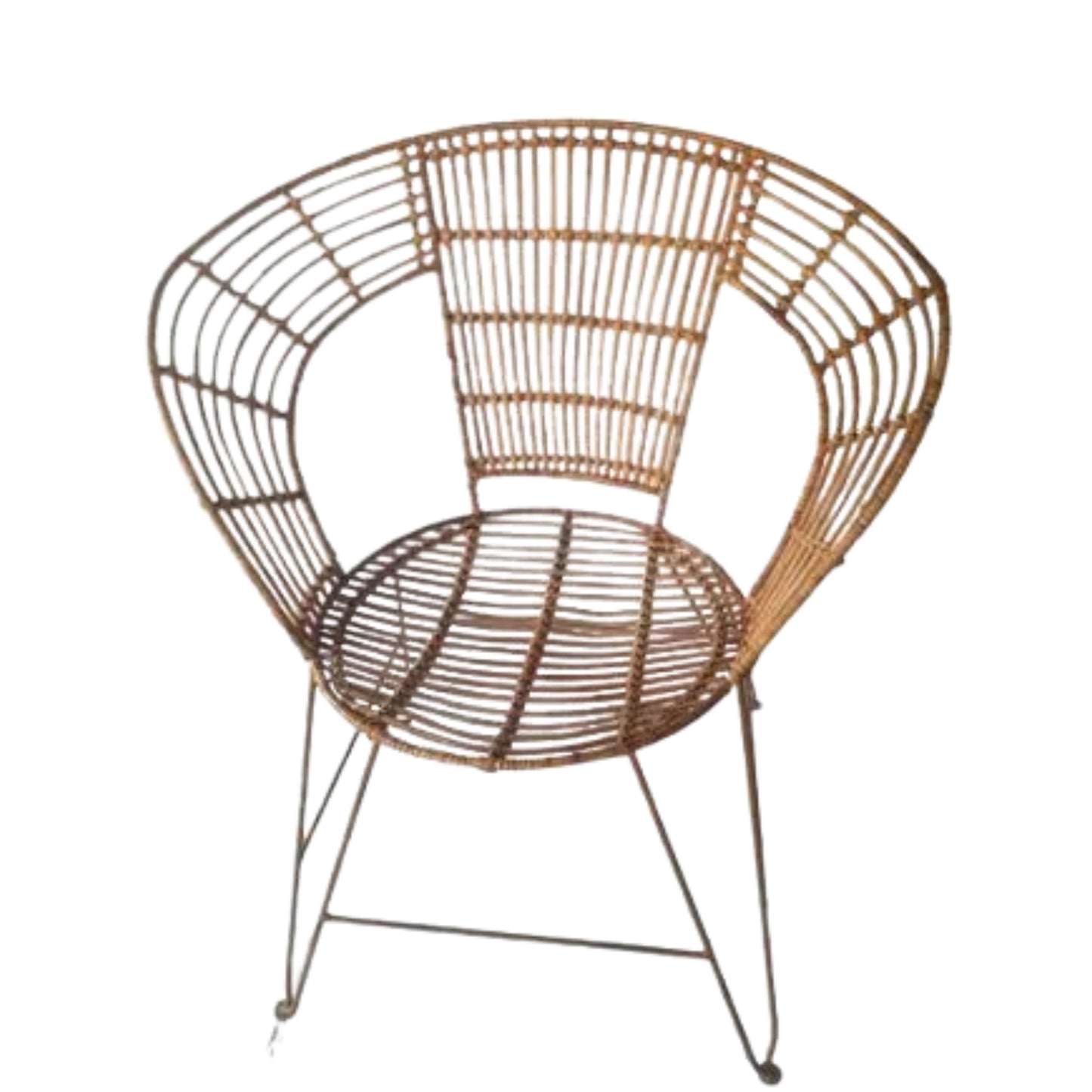 Ilokana Handicrafts Rattan Decorative Chair Dining & Office Chair