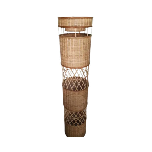 Ilokana Handicrafts Rattan Floor Lamp