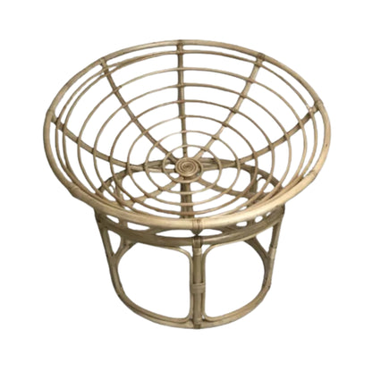Ilokana Handicrafts 40" D Papasan Rattan Indoor Chair with Cushion