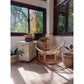 Ilokana Handicrafts 39.5" D Papasan Rattan Indoor Chair with Cushion
