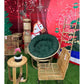 Ilokana Handicrafts 40" D Papasan Rattan Indoor Chair with Cushion