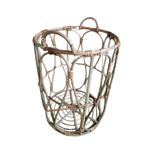 rattan laundry basket 