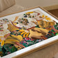 "Sunflower Dance" Framed Painting Print (Limited Print)