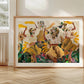 "Sunflower Dance" Framed Painting Print (Limited Print)